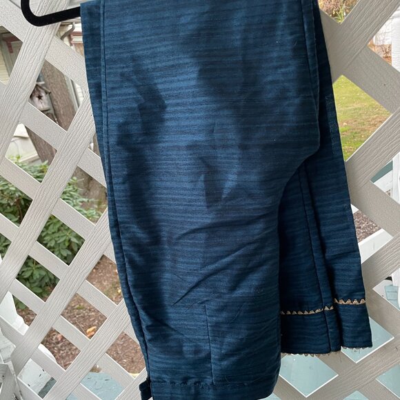 Indian set, deep blue pants and tunic - Picture 6 of 7